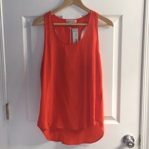 NWT Amour Vert Silk Racerback Tank